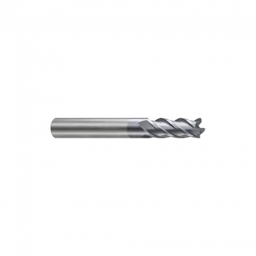 Фреза концевая твердосплавная Alpha-PX c 4-мя зубьями (спираль 35˚), укороченная, 3.5X4X10X50, New C
