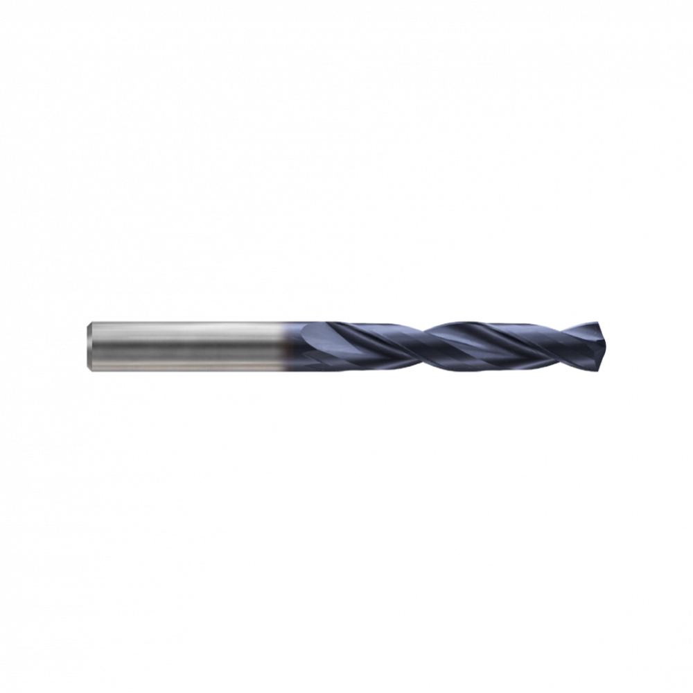 Сверло твердосплавное New Century Drill, 5XD с покрытием TiАIN, 12X12X71X118