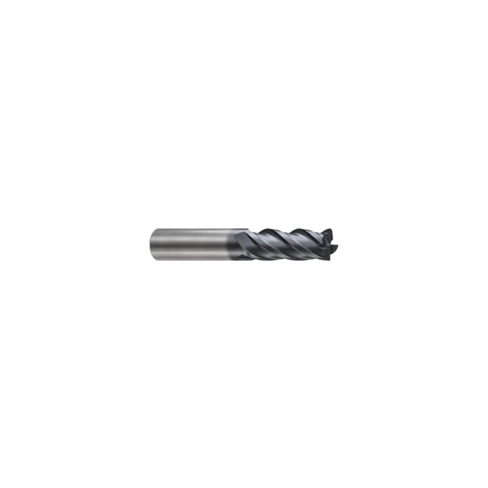 Фреза концевая твердосплавная Alpha-GX c 4-мя зубьями (спираль 35°), укороченная, 1X4X3X50, New Century