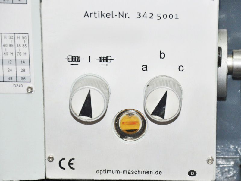 Станки токарные настольные Optimum TU2506