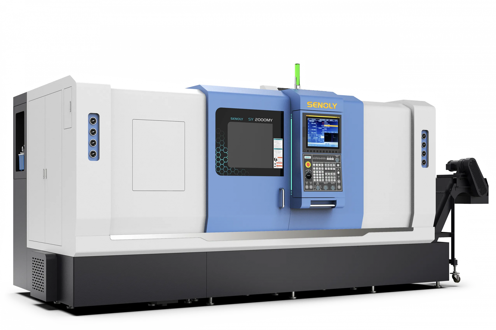 Станок токарный с ЧПУ с наклонной станиной SENOLY SY1600MS (DD)