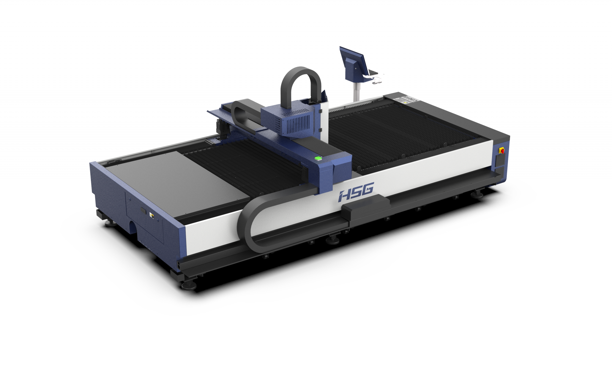 Оптоволоконный лазерный станок для резки металла HSG C3015 1500 Вт