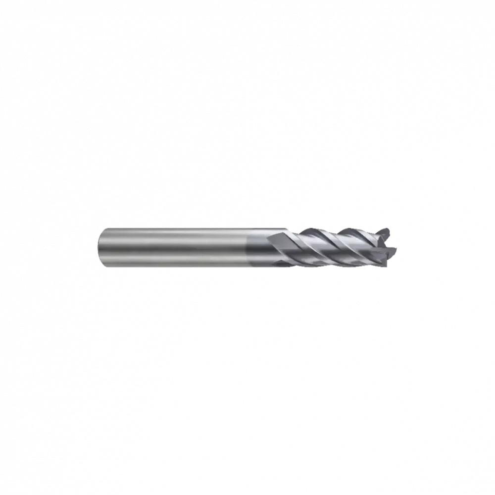 Фреза концевая твердосплавная Alpha-PX c 4-мя зубьями (спираль 35˚), укороченная, 3.5X4X10X50, New C