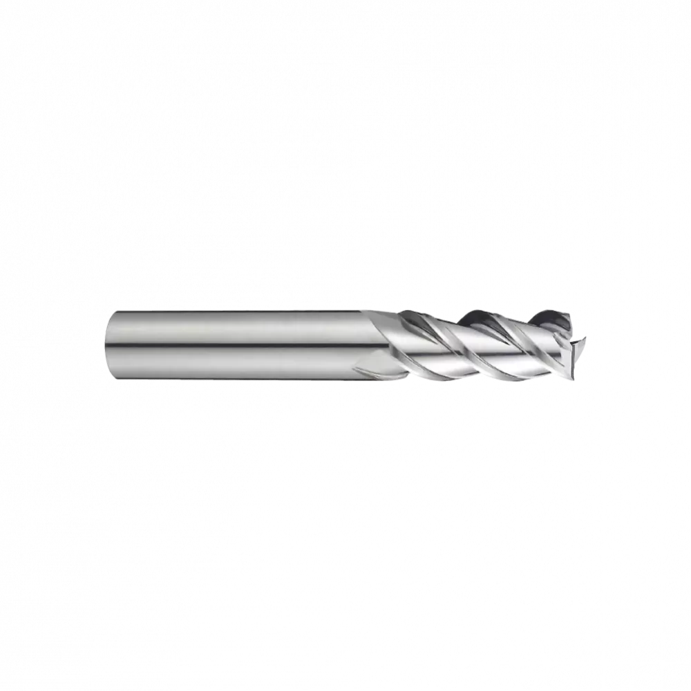 Фреза концевая твердосплавная NC-Mill ALU с 3-мя зубьями (спираль 45°) удлиненная, 5X5X20X57