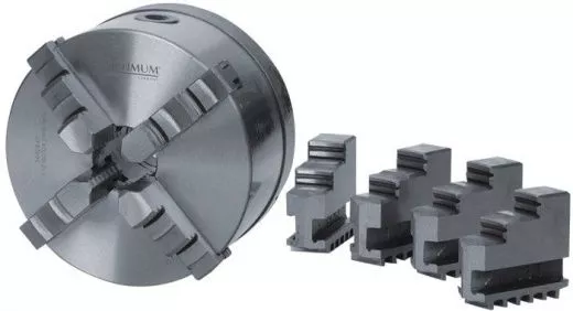 Прецизионные четырехкулачковые токарные патроны Optimum CI4C ø 160 мм Camlock D1-4"