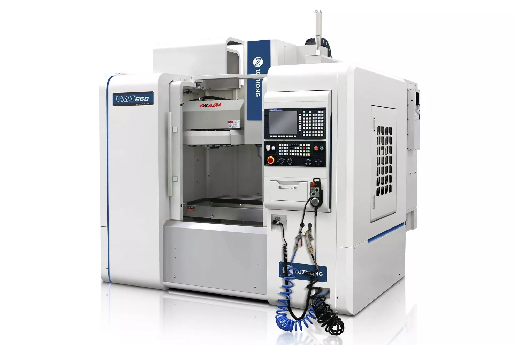 Станок фрезерный с ЧПУ 3-х осевой LUZHONG VMC650 (поворотный стол 250 мм)