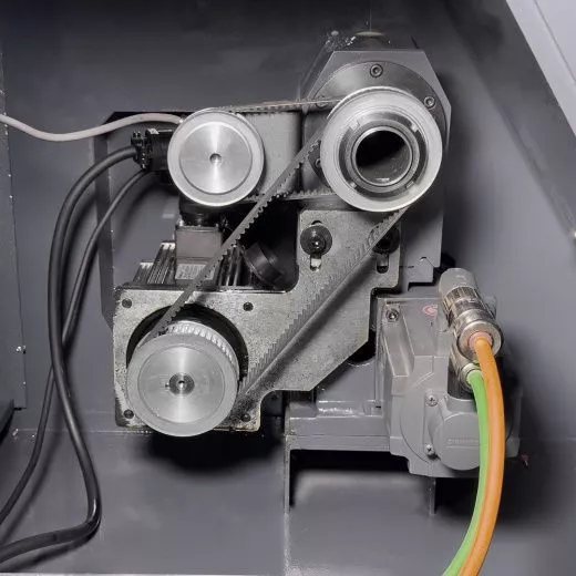SP210 CNC Токарный станок с ЧПУ с горизонтальной станиной