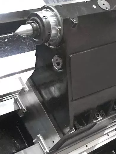 Токарный станок по металлу с ЧПУ HISION TC40AMCx2750 с редуктором