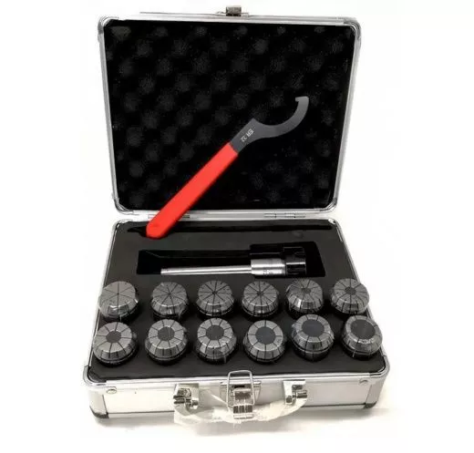 Цанговый патрон Metal Master ER32 MT4 с набором цанг 3-20 мм (12 шт.)