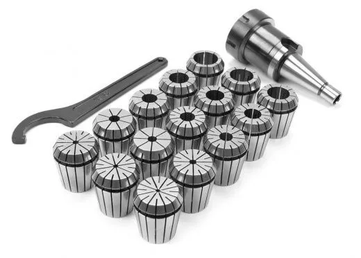 Цанговый патрон Metal Master ER40 MT3 с набором цанг 3-26 мм (15 шт.)
